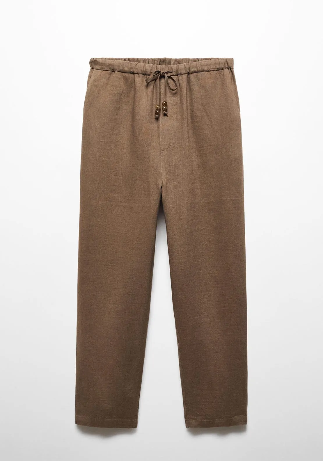 100% linen trousers