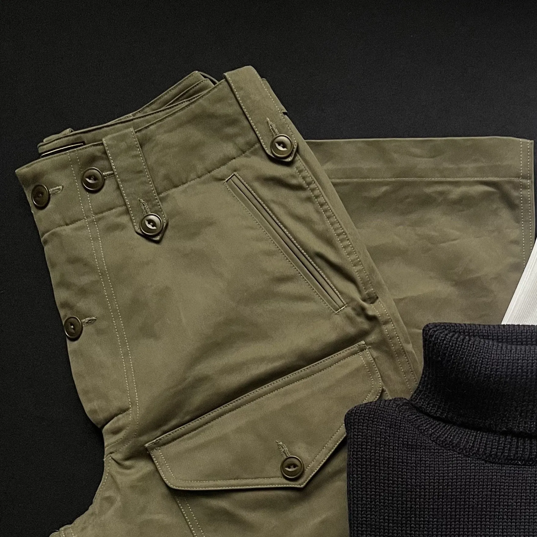 1952 TROUSER - OLIVE