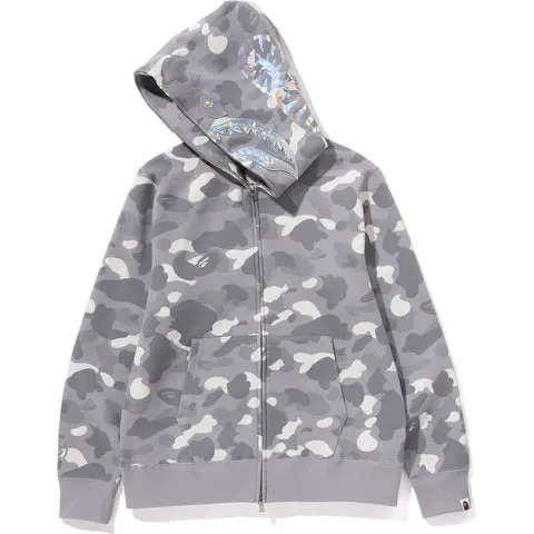 A BATHING APE  |Camouflage Street Style Long Sleeves Logo Hoodies