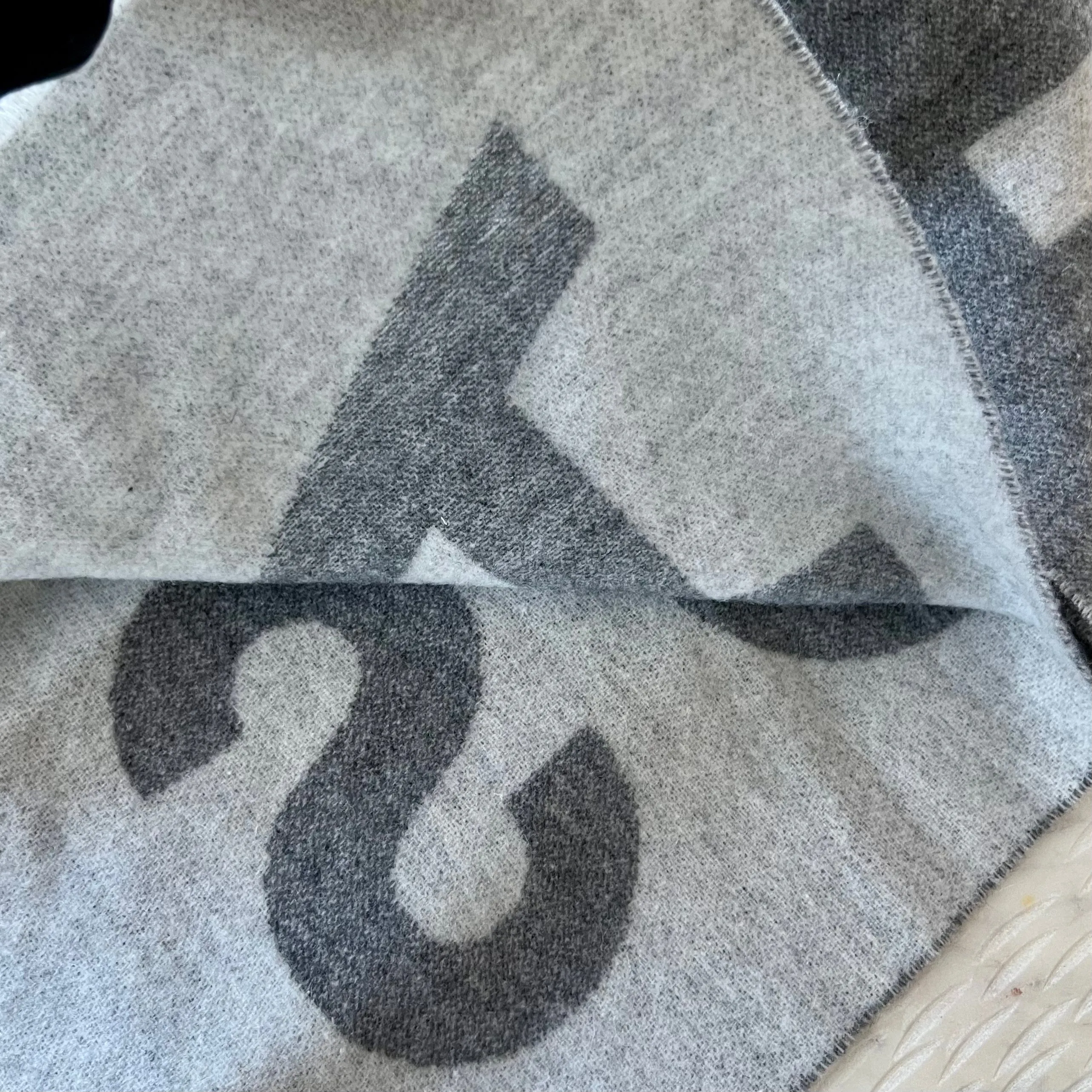 Acne Logo Scarf