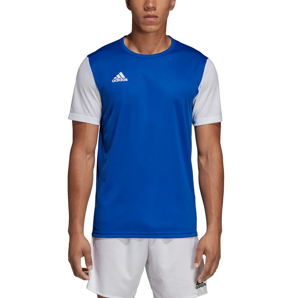 Adidas Adult Estro 19 Jersey (Blue/White)