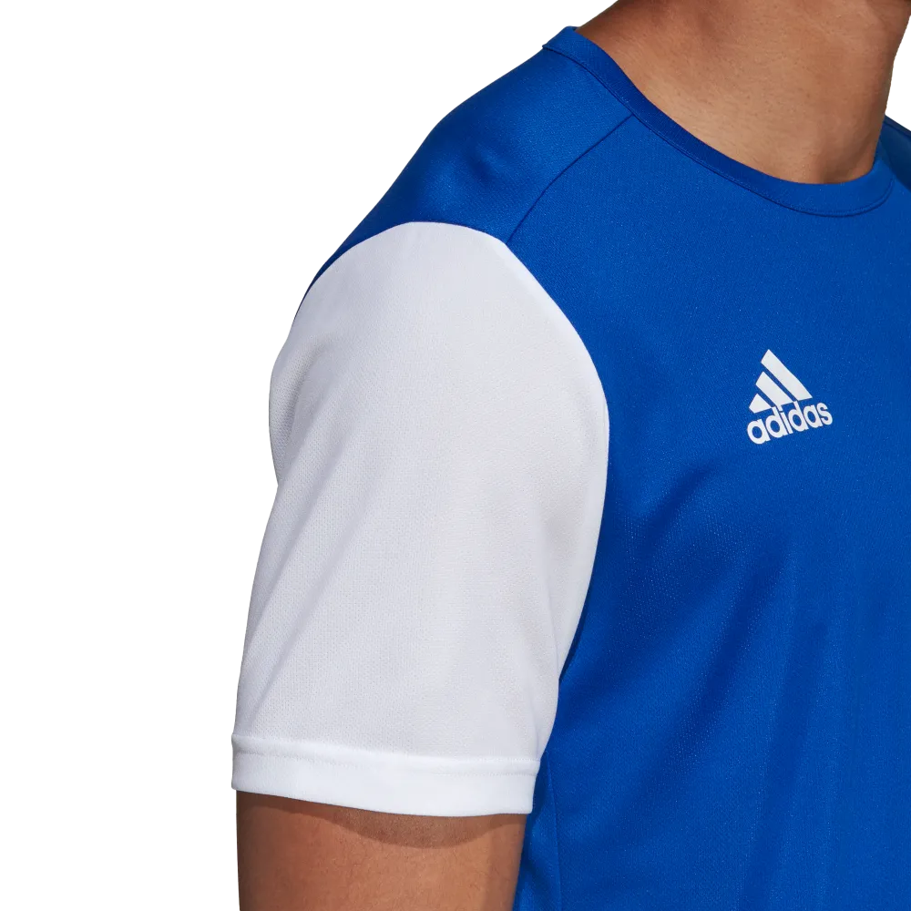 Adidas Adult Estro 19 Jersey (Blue/White)