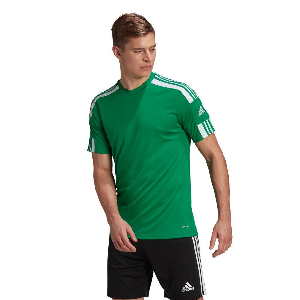 Adidas Adult Squadra 21 Jersey (Green/White)