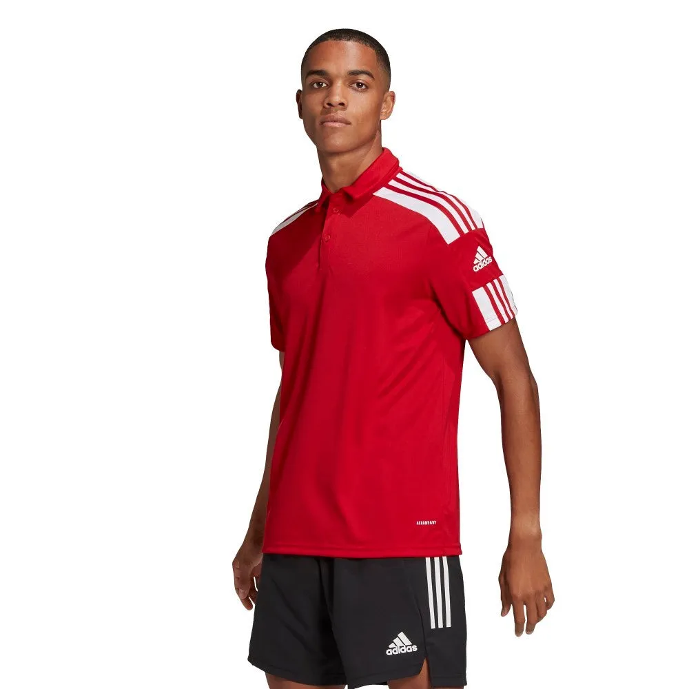 Adidas Adult Squadra 21 Polo Shirt (Red/White)