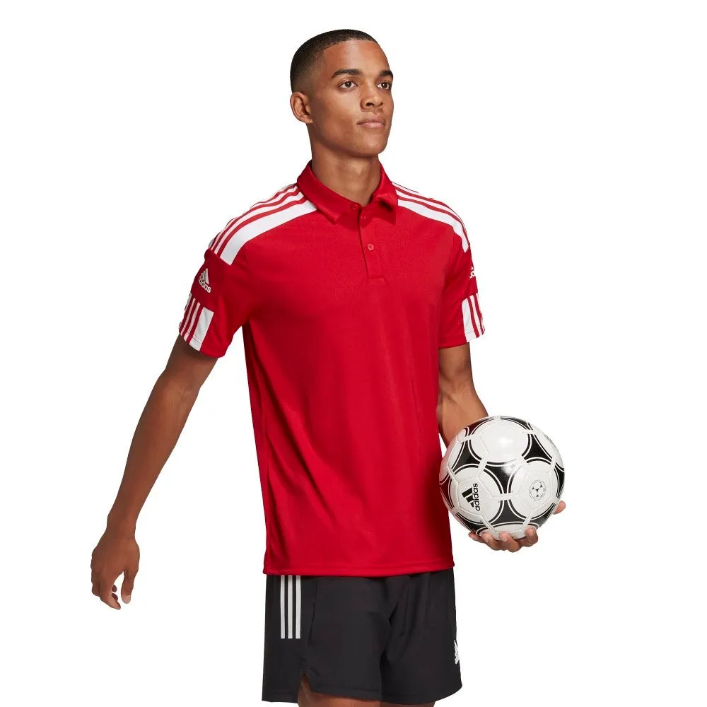 Adidas Adult Squadra 21 Polo Shirt (Red/White)