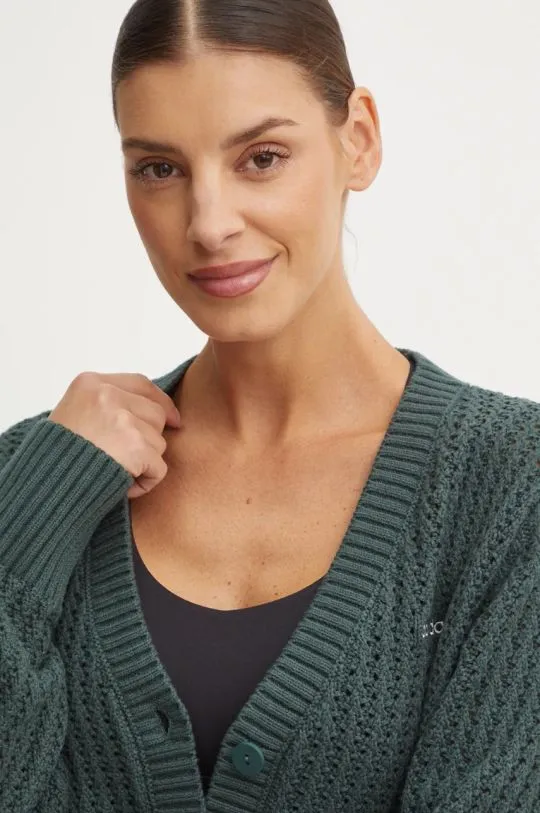 adidas Originals cardigan Cardigan women’s green color IX1046