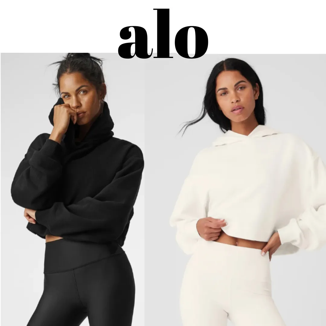 ALO Yoga  |Unisex Street Style Long Sleeves Plain Oversized