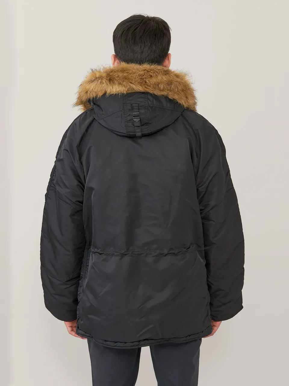 Alpha Industries Heritage N-3B Parka Long Extreme Cold Weather Black