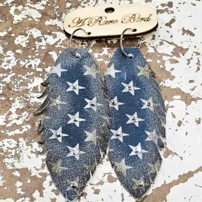 ARB Denim Star Earrrings