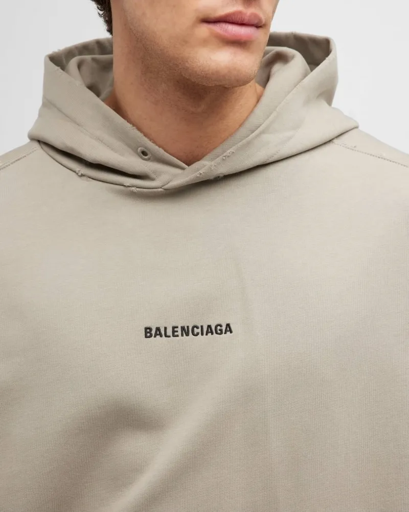 BALENCIAGA  |Unisex Street Style Long Sleeves Oversized Logo Luxury