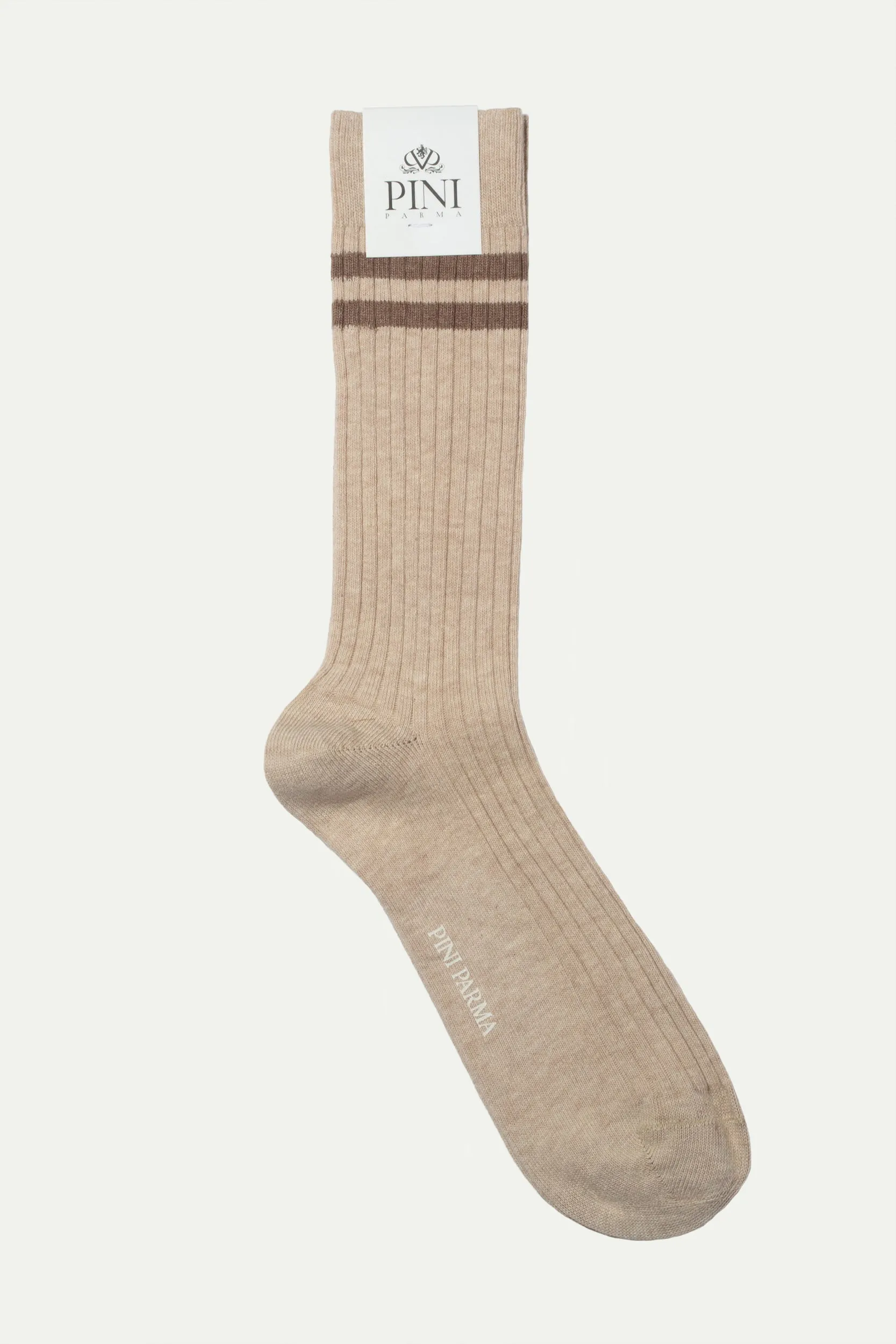 Beige sport socks - Made in Italy