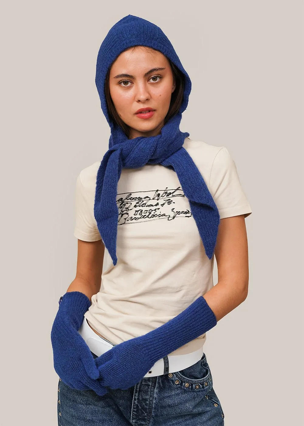 Blue Coucou Scarf