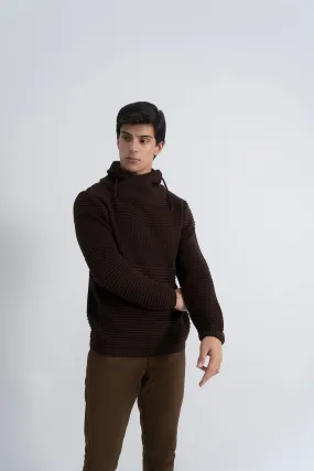 Brown Acrylic Sweater