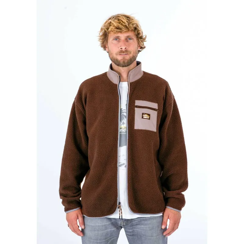 Brown Fleece Jacket - William Jacket