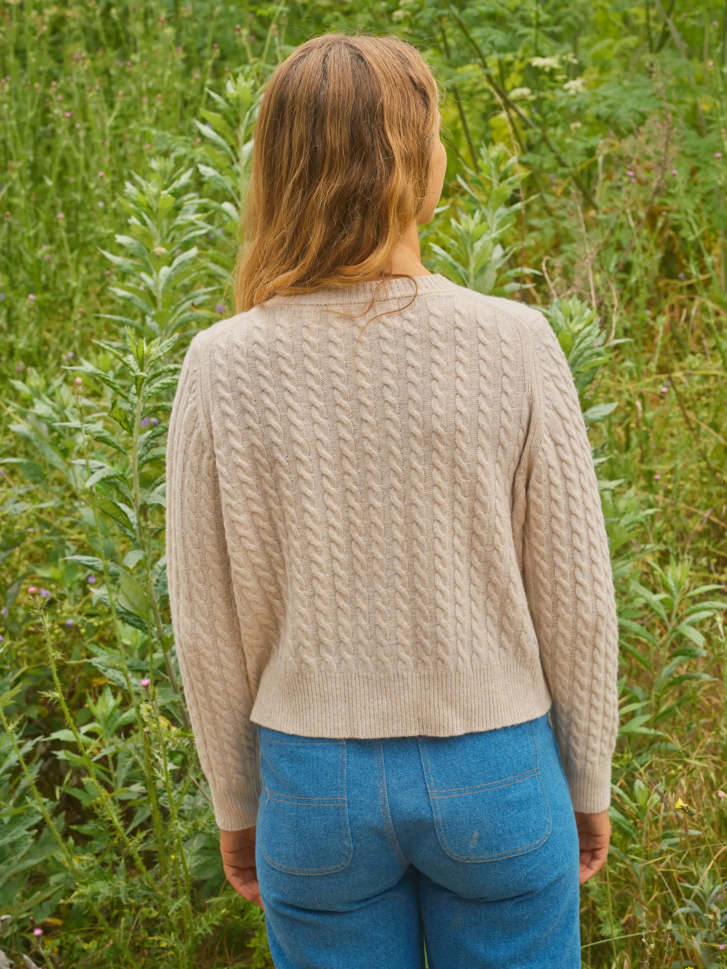 Cable Cardigan