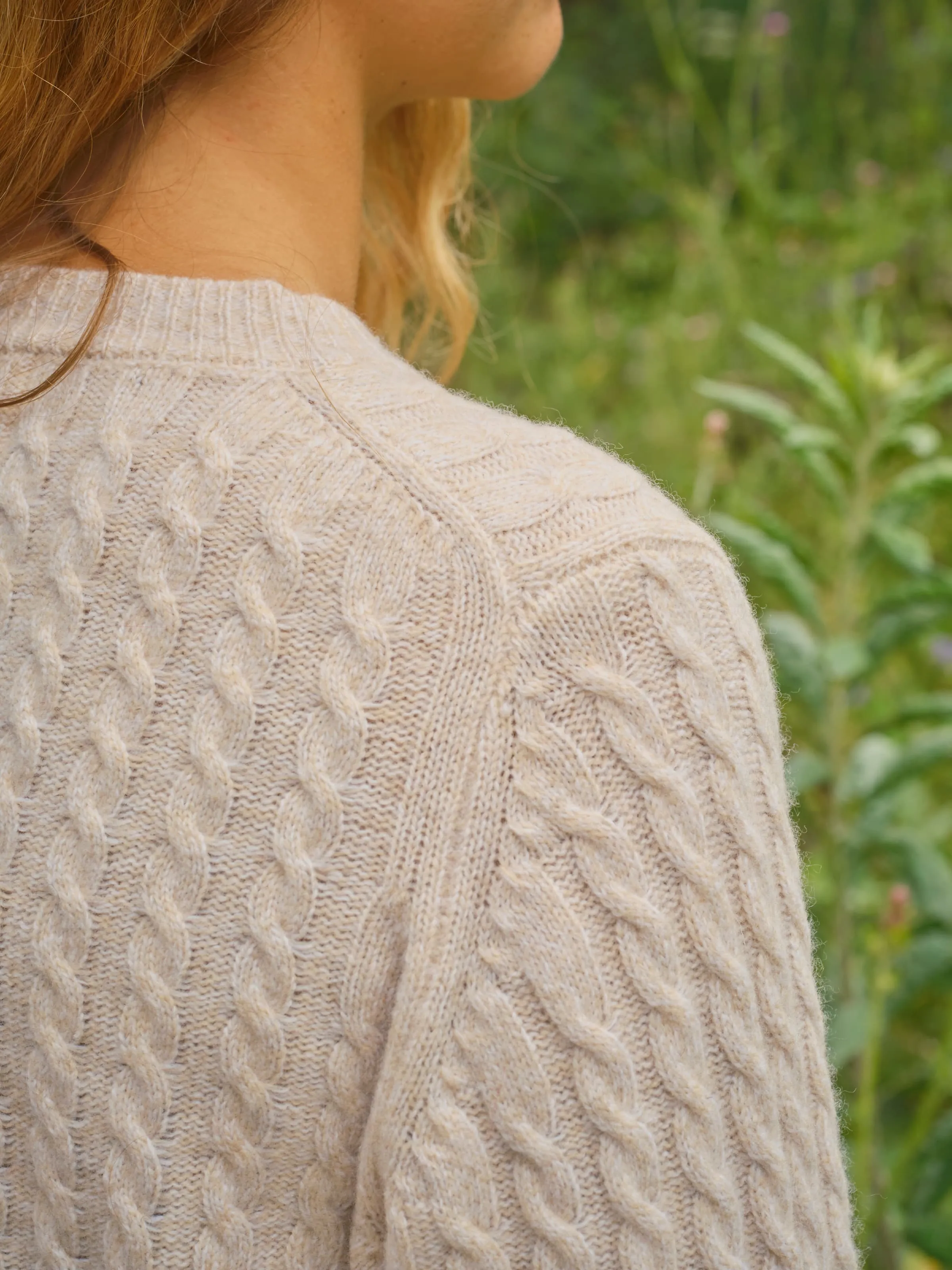 Cable Cardigan