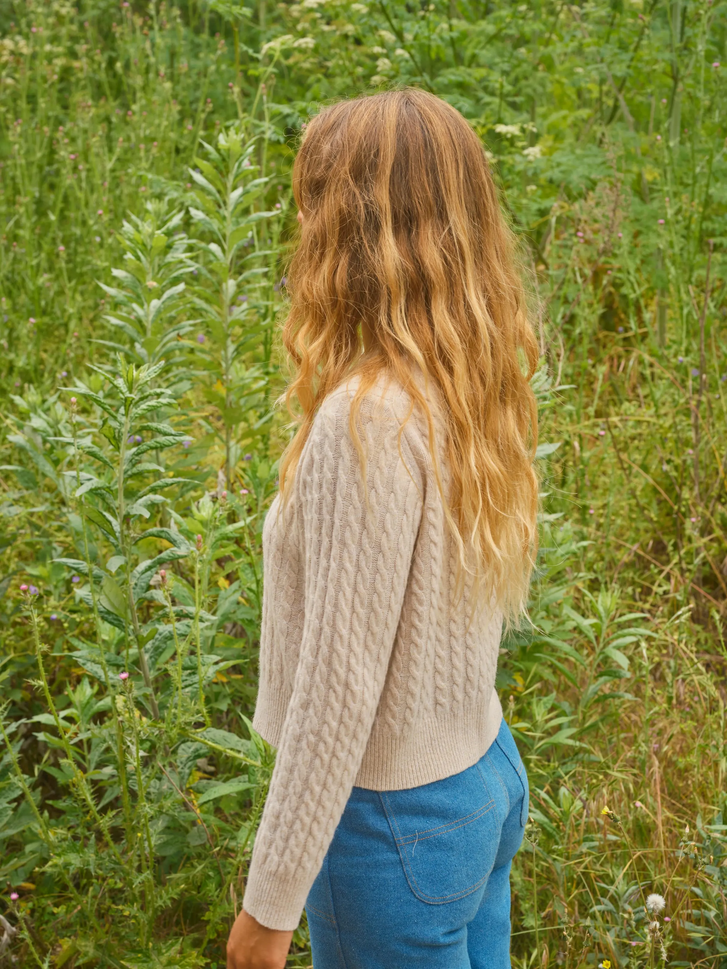 Cable Cardigan