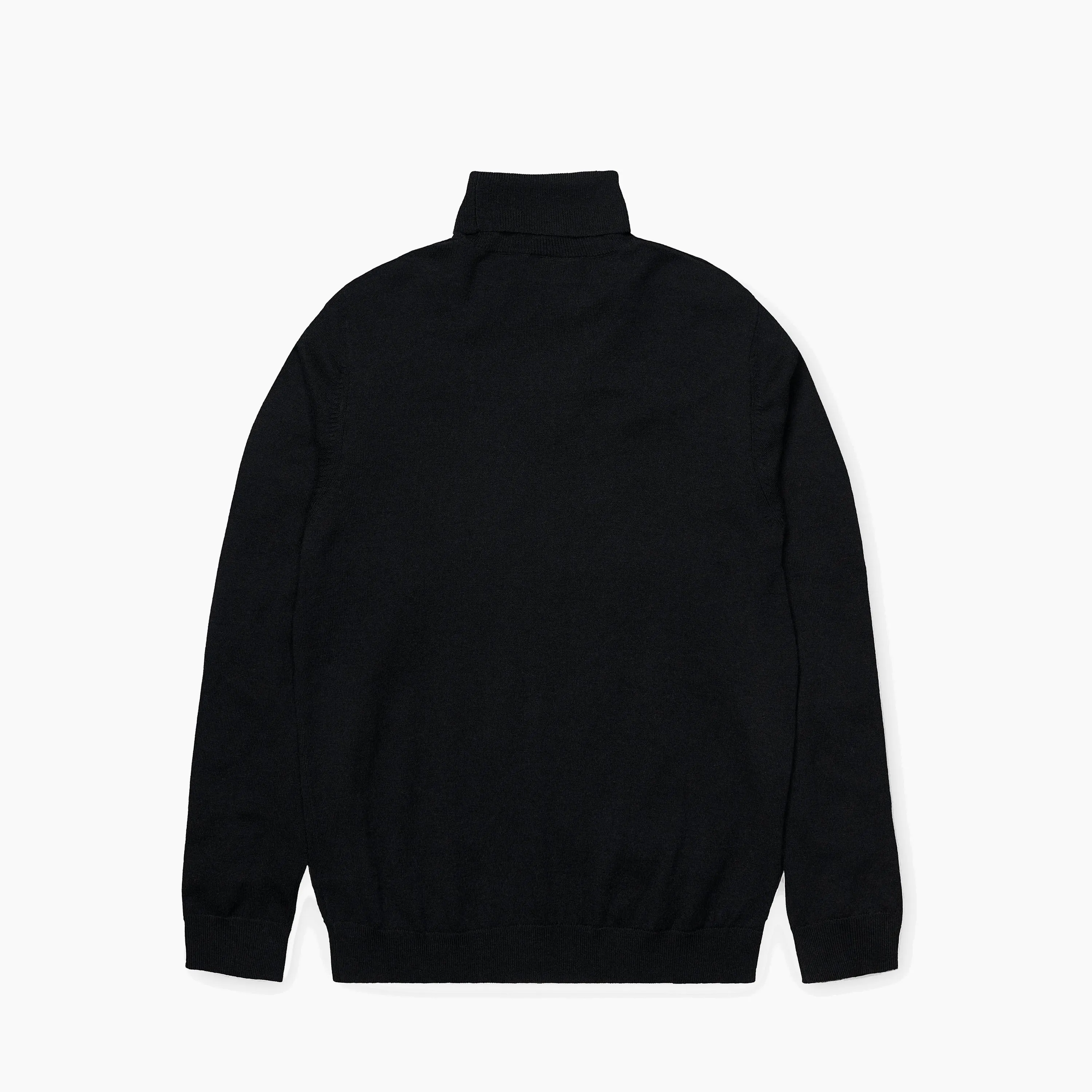 CARHARTT WIP PLAYOFF SWEATER HIGH NECK BLACK - I023368