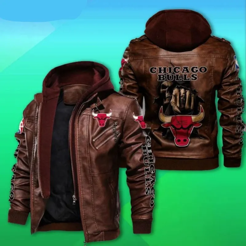 Chicago Bulls Leather Jacket - William Jacket