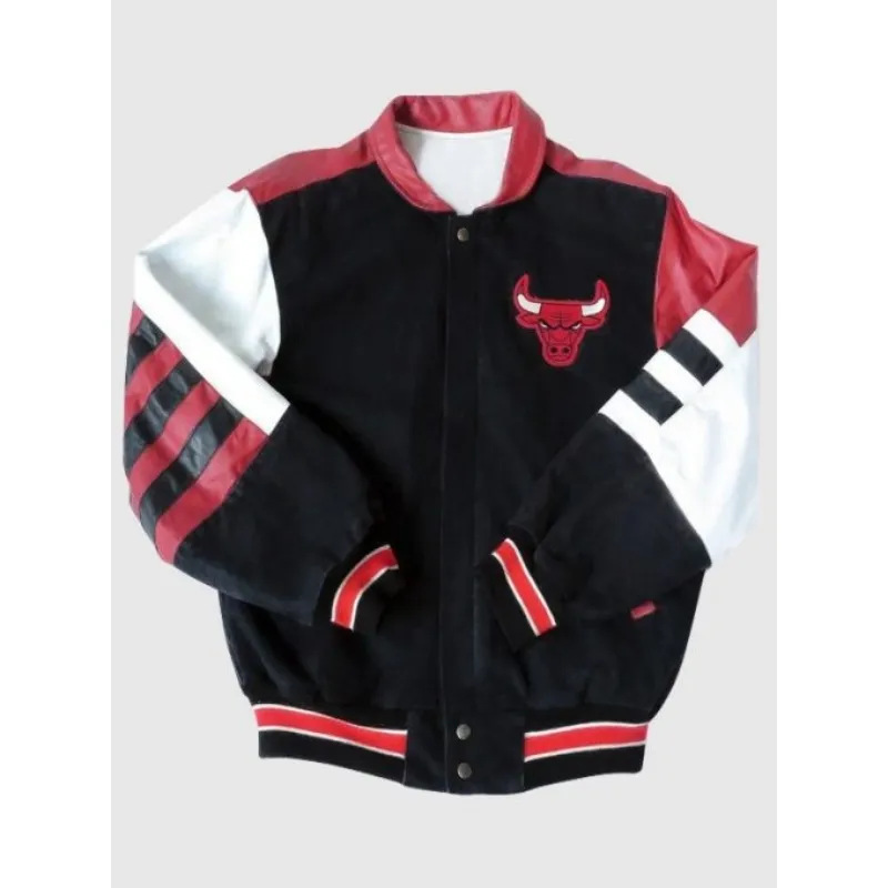 Chicago Bulls Leather Jacket - William Jacket