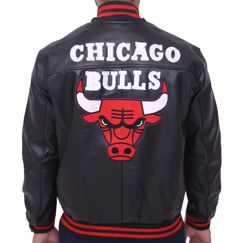 Chicago Bulls Leather Jacket - William Jacket