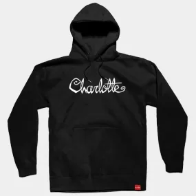 Chocolate Skateboards x Black Sheep Flip The Script Charlotte Hoodie Black