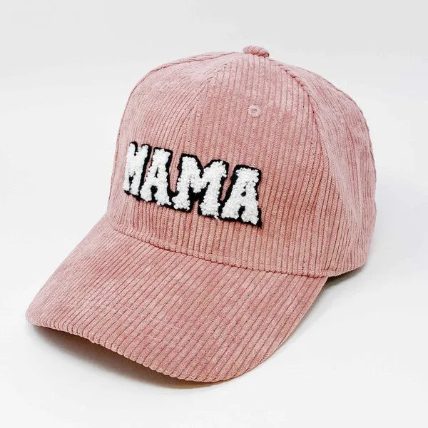 Corduroy Baseball Cap - MAMA