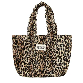 Damson Madder Frill Tote Bag Leopard