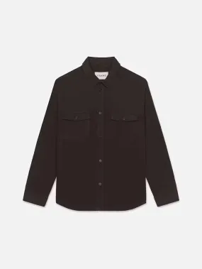 Denim Shirt - Marron