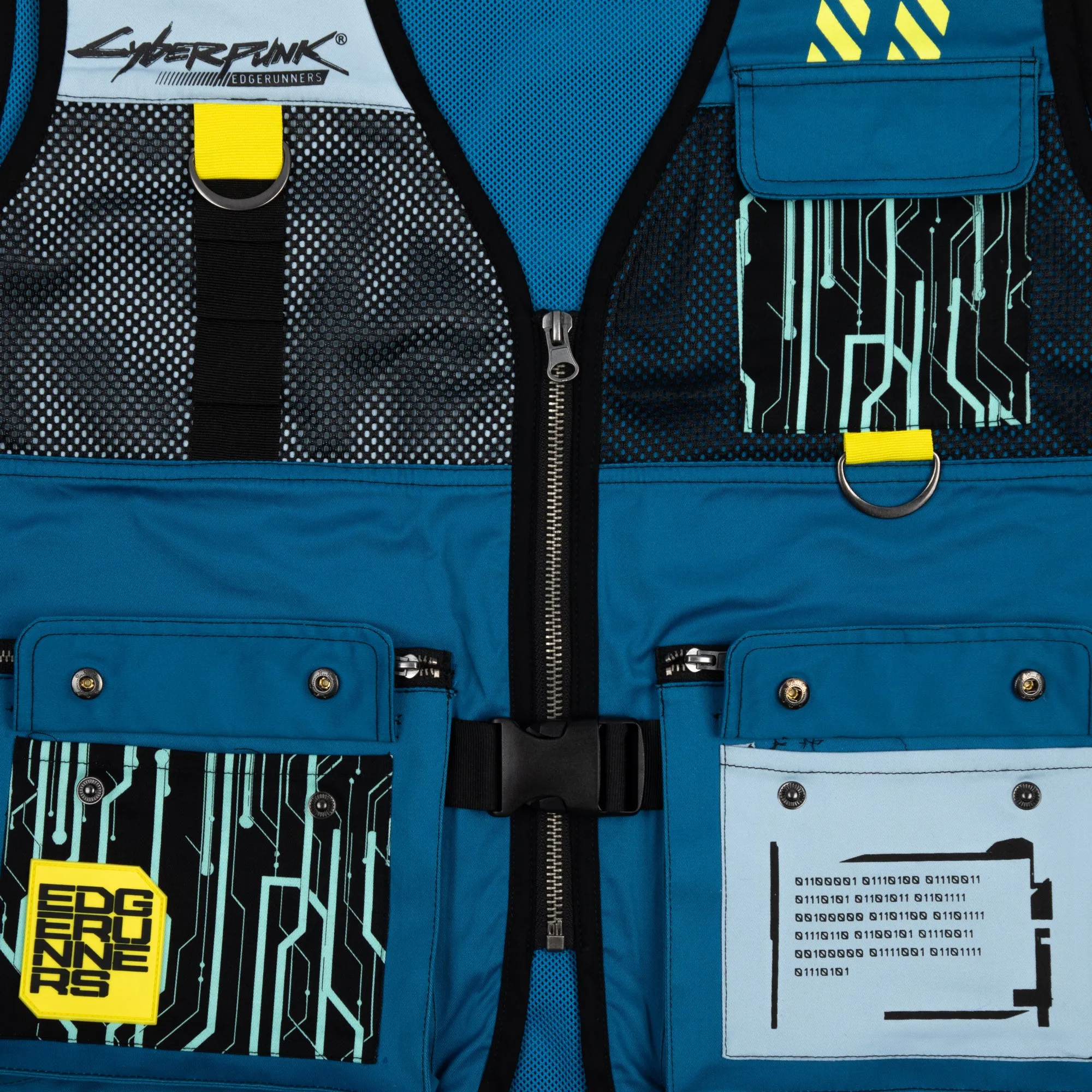 Edgerunner Blue Utility Vest