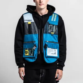 Edgerunner Blue Utility Vest