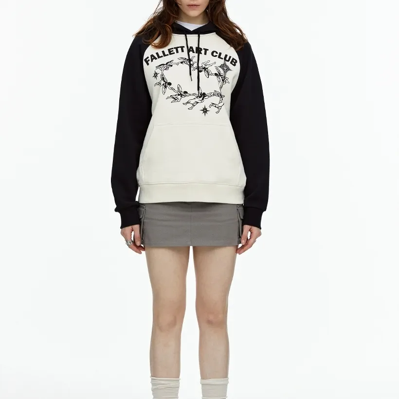 Fallett  |Unisex Street Style Long Sleeves Cotton Oversized Logo