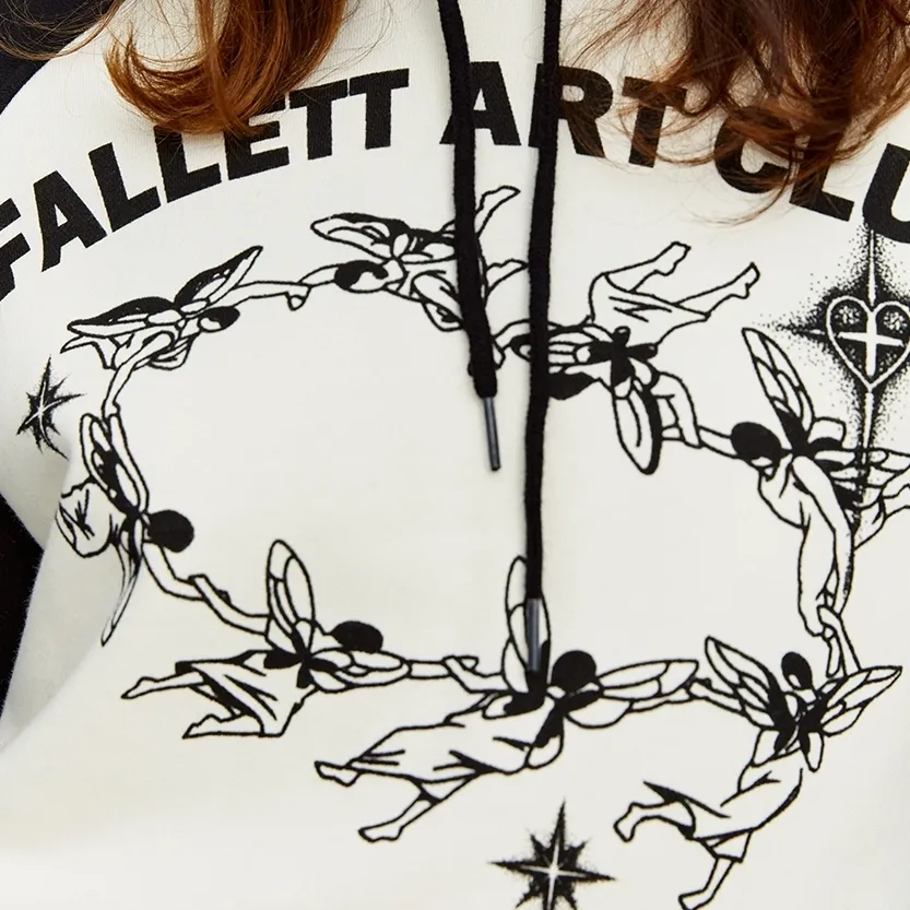 Fallett  |Unisex Street Style Long Sleeves Cotton Oversized Logo