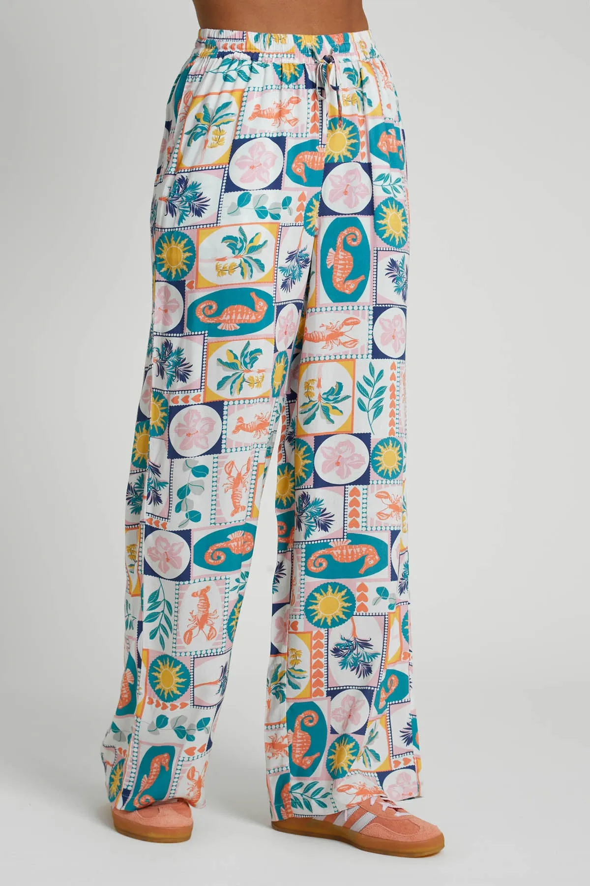 FARRAGO PRINTED TROUSERS