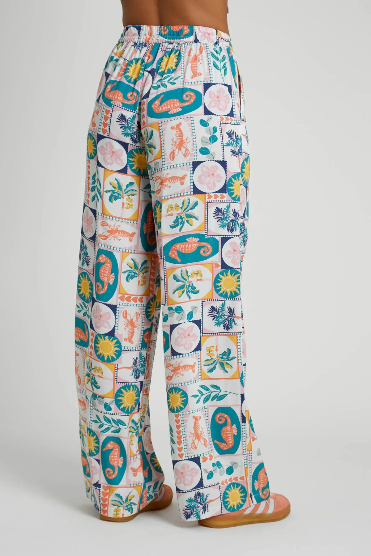 FARRAGO PRINTED TROUSERS