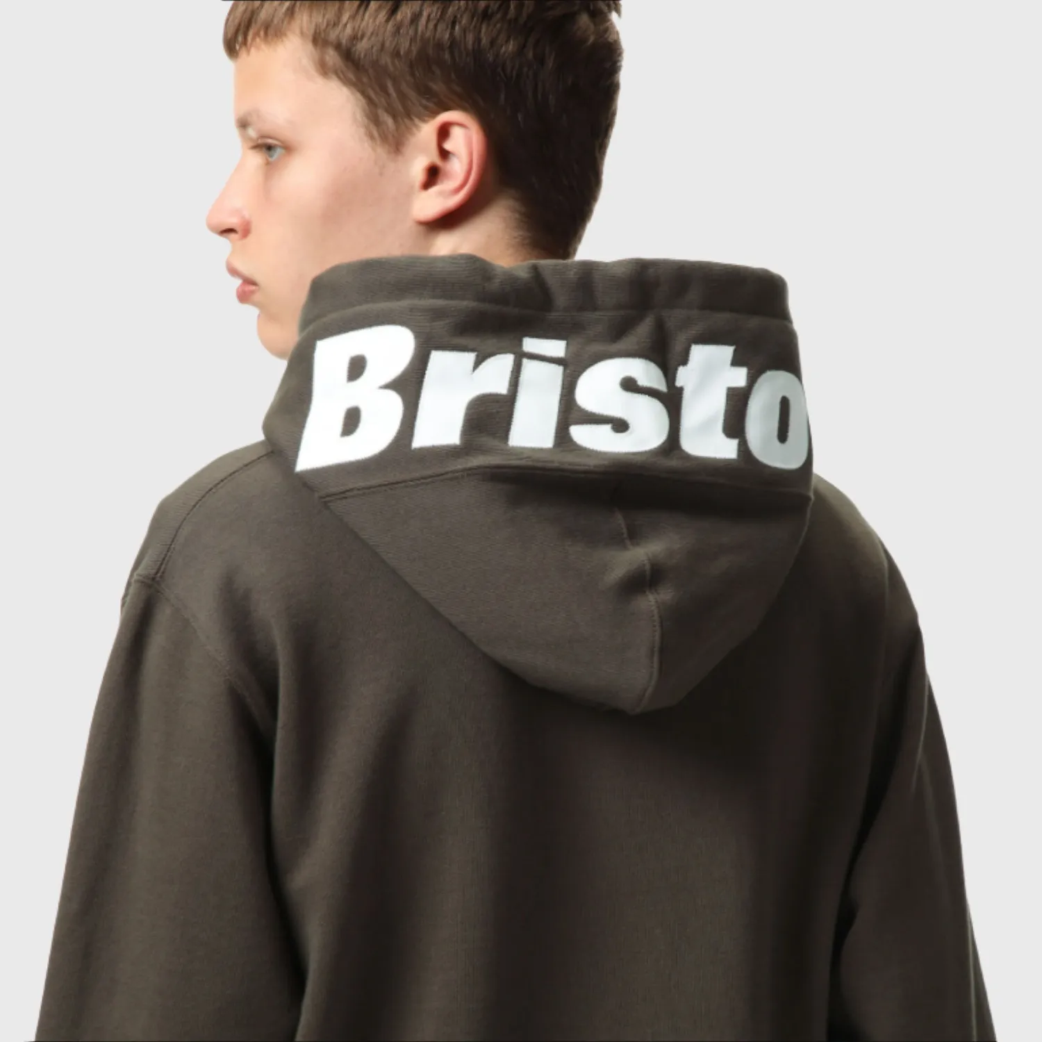 F.C.Real Bristol  |Unisex Street Style Long Sleeves Cotton Oversized Logo