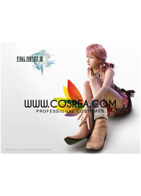 Final Fantasy 13 Vanille Cosplay Shoes