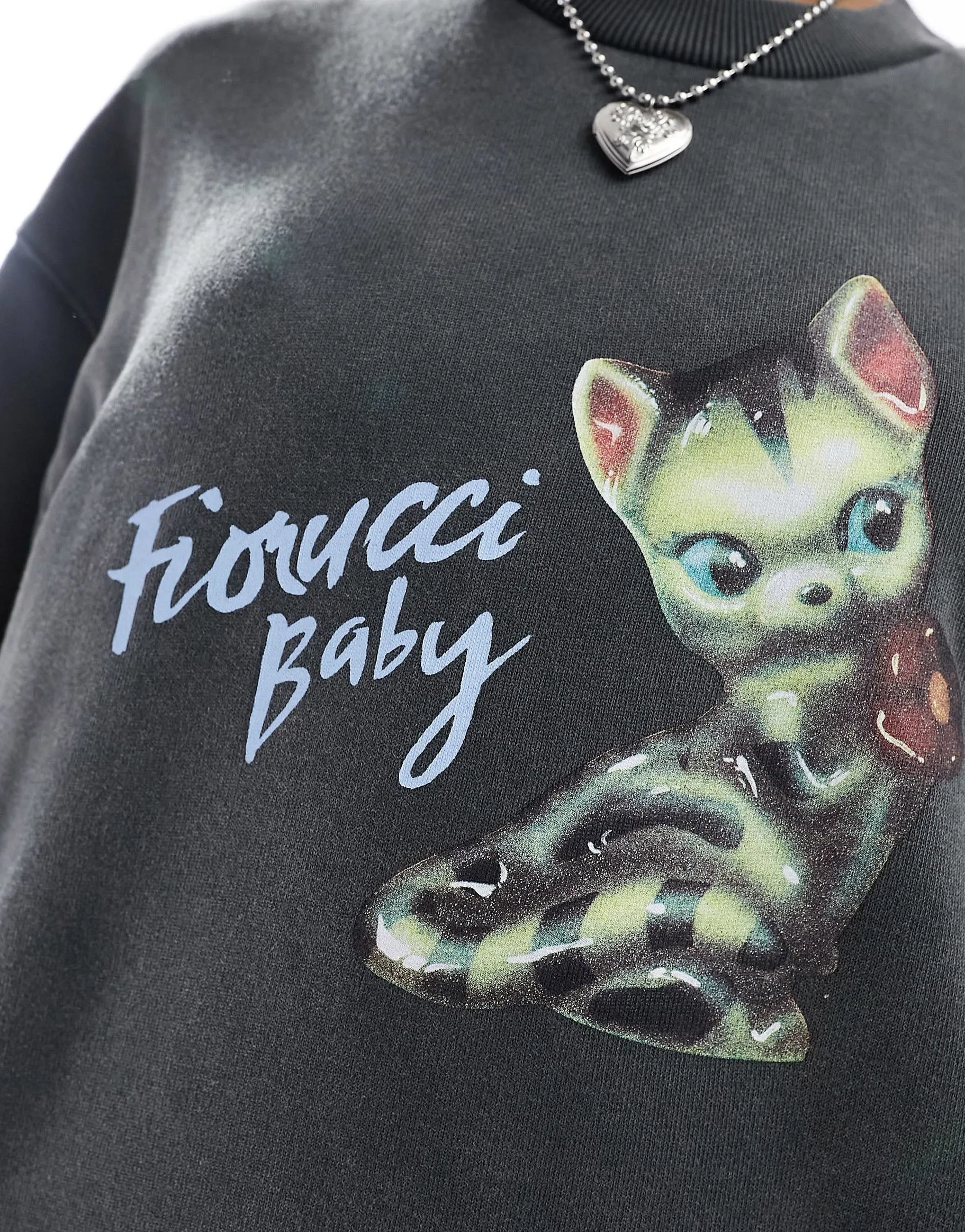 FIORUCCI  |Crew Neck Long Sleeves Other Animal Patterns Cotton