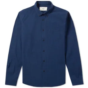 Folk Button Down Relaxed ShirtIndigo