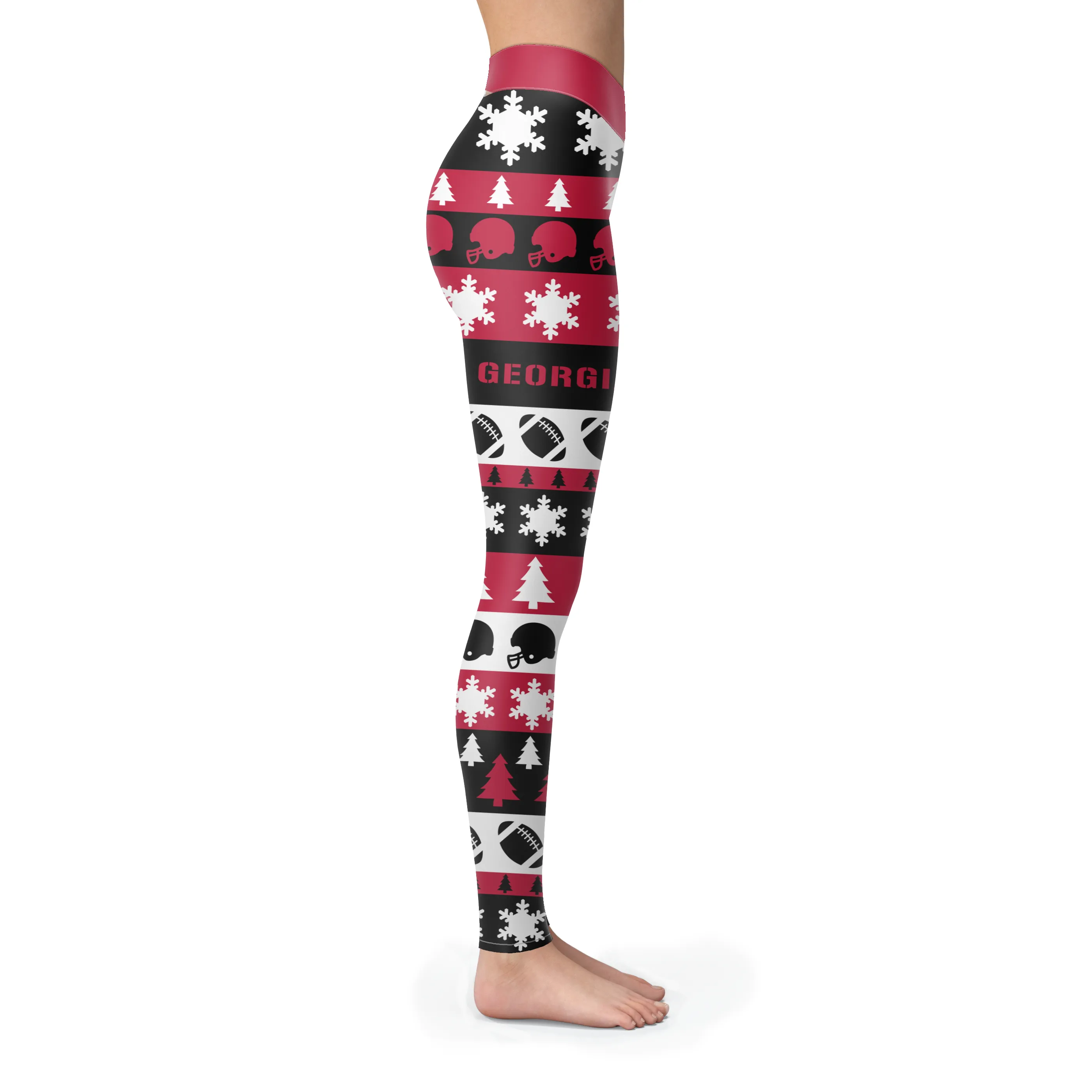 GA Christmas FB Leggings