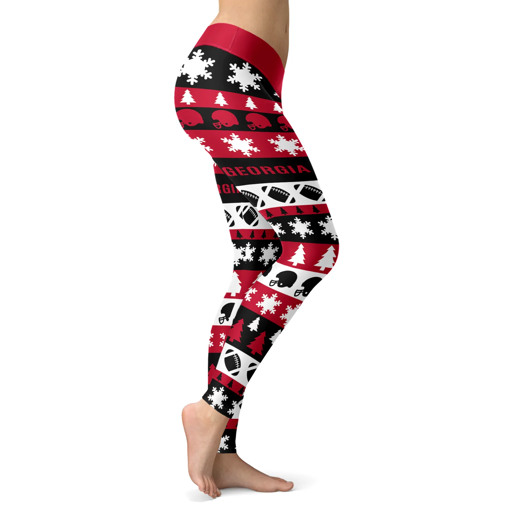 GA Christmas FB Leggings