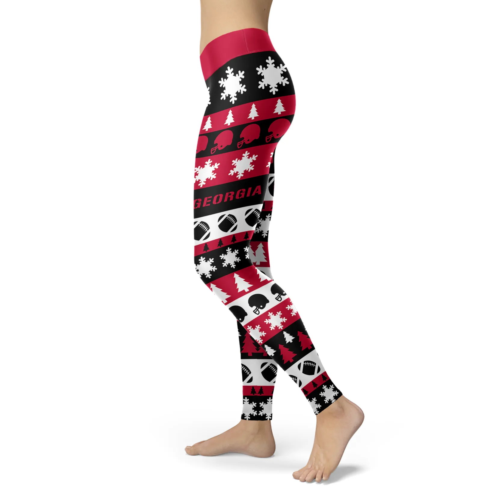 GA Christmas FB Leggings