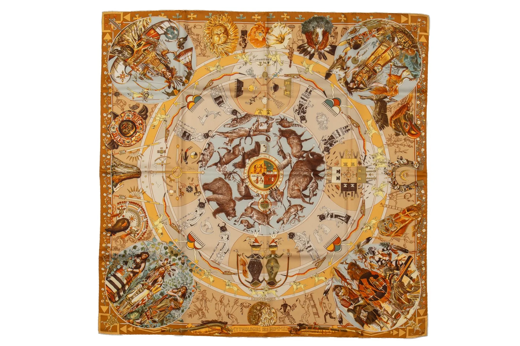 Hermès Collectible Mythologies Scarf