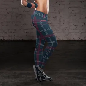 HOU FB Plaid Leggings