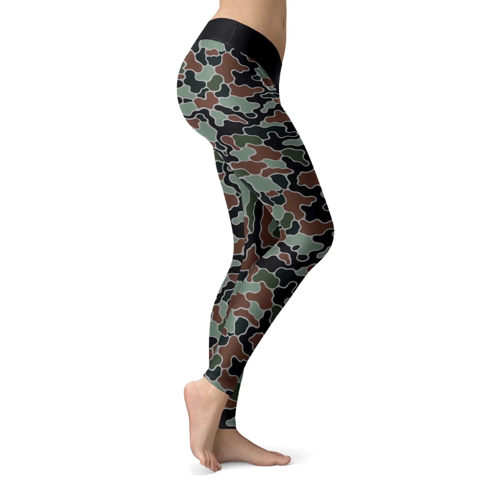 Hunting Leggings Abstract Camo