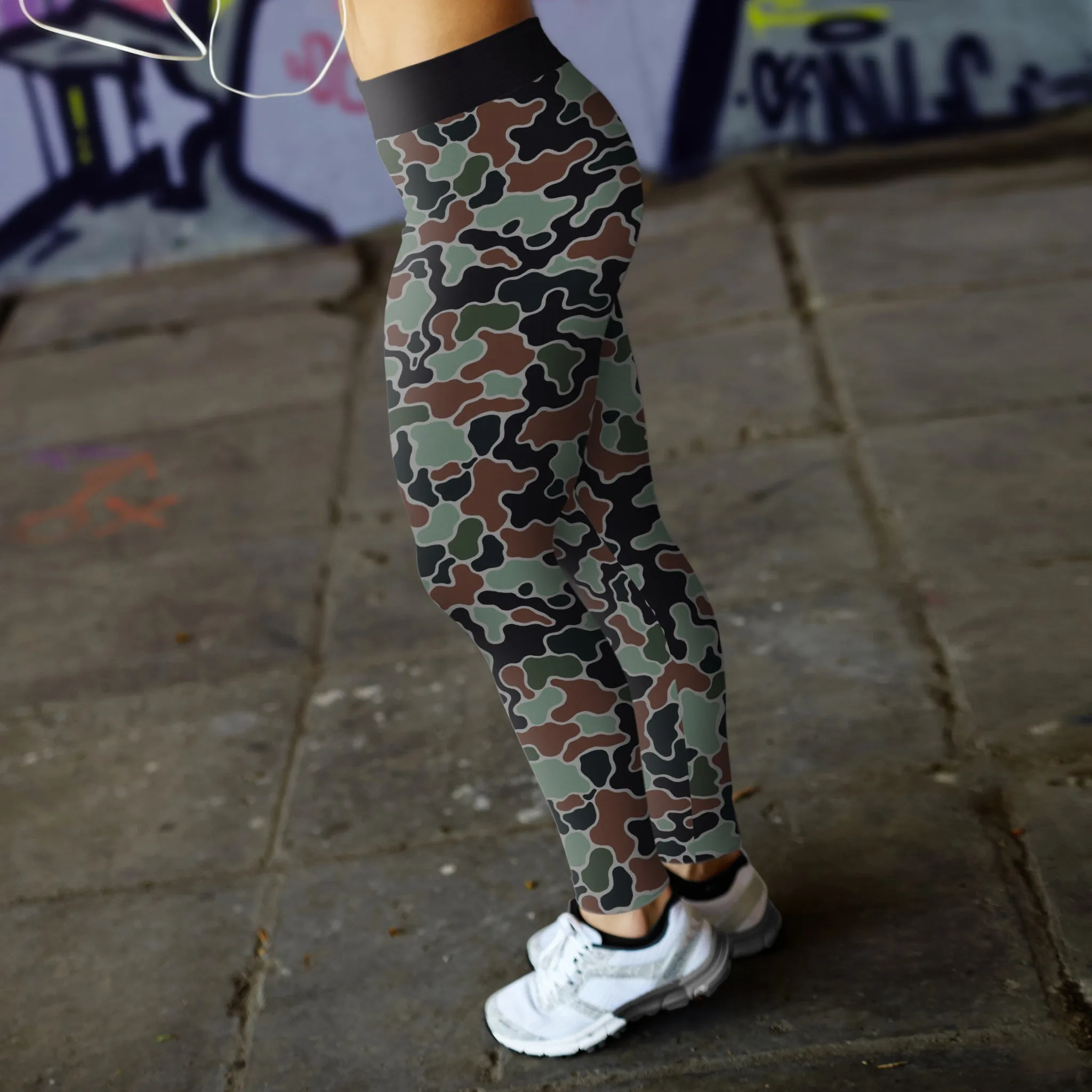 Hunting Leggings Abstract Camo