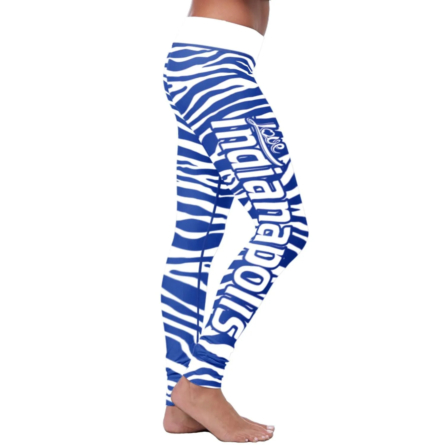 IND FB Striped Leggings