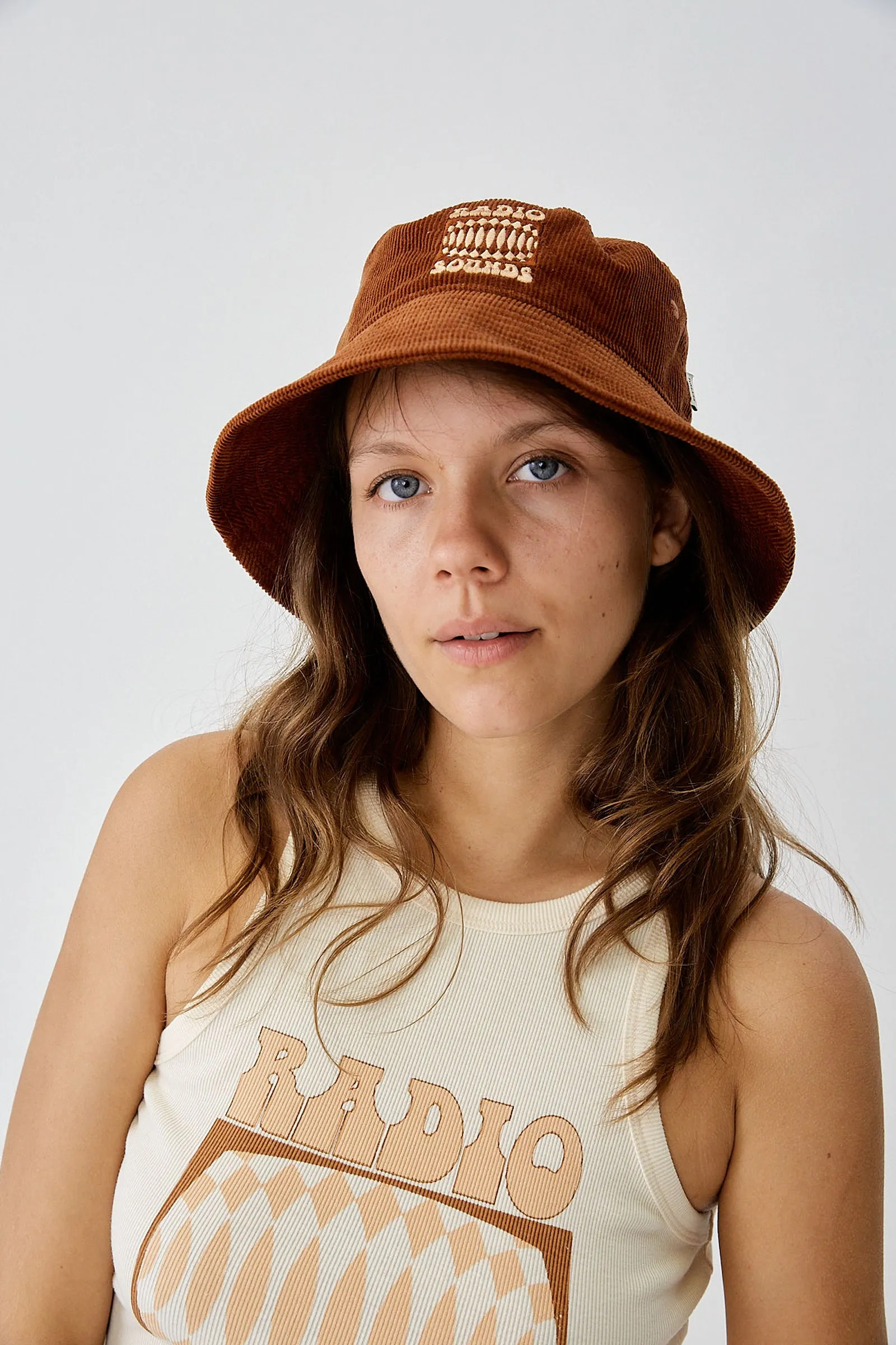 Interrupted Bucket Hat Rust