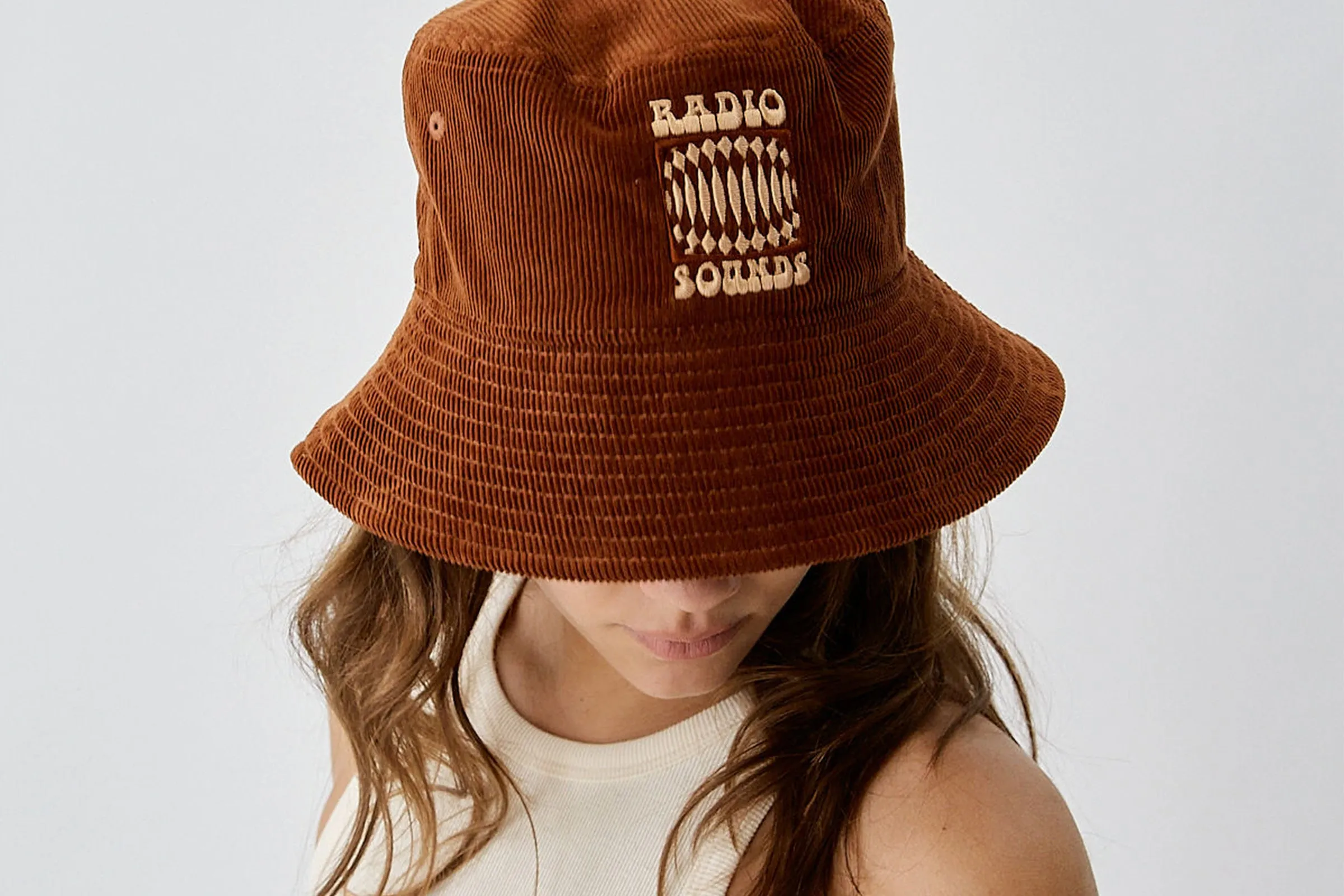 Interrupted Bucket Hat Rust