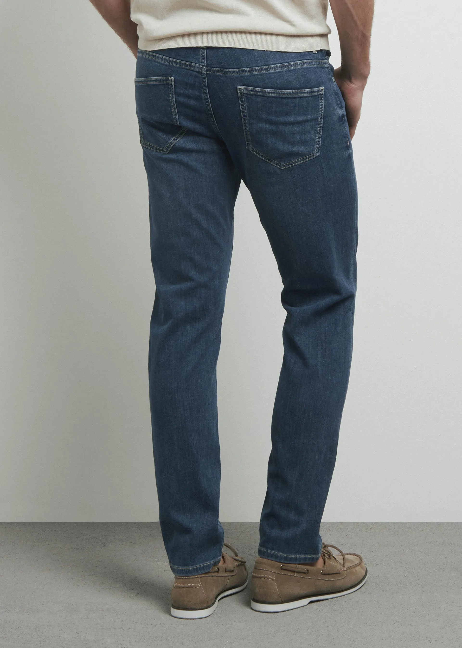 Jeans slim effetto lavato